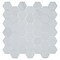 Andova Tiles SAMPLE Channing 2 x 2 Marble Honeycomb Mosaic Floor Use Tile SAM-ANDCHA127 - alternate 5
